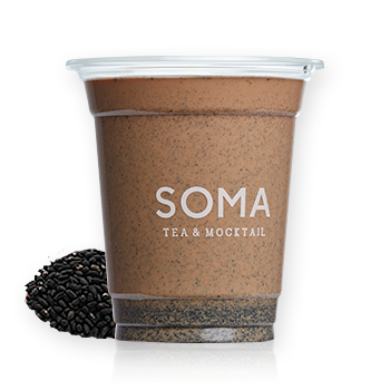 Natural Black Sesame Milk Tea